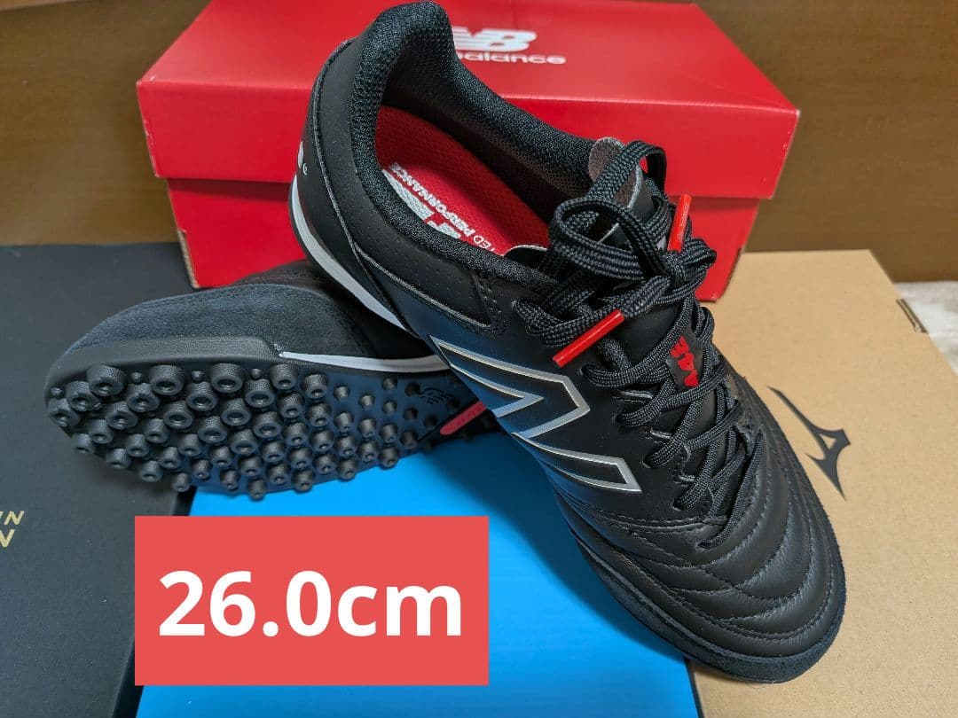 New Balance サッカーシューズ ブラック 日本製