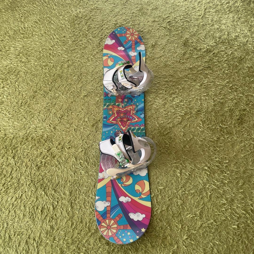 BURTON　子供用　キッズ　スノーボード 板　110 cm ビンディング付