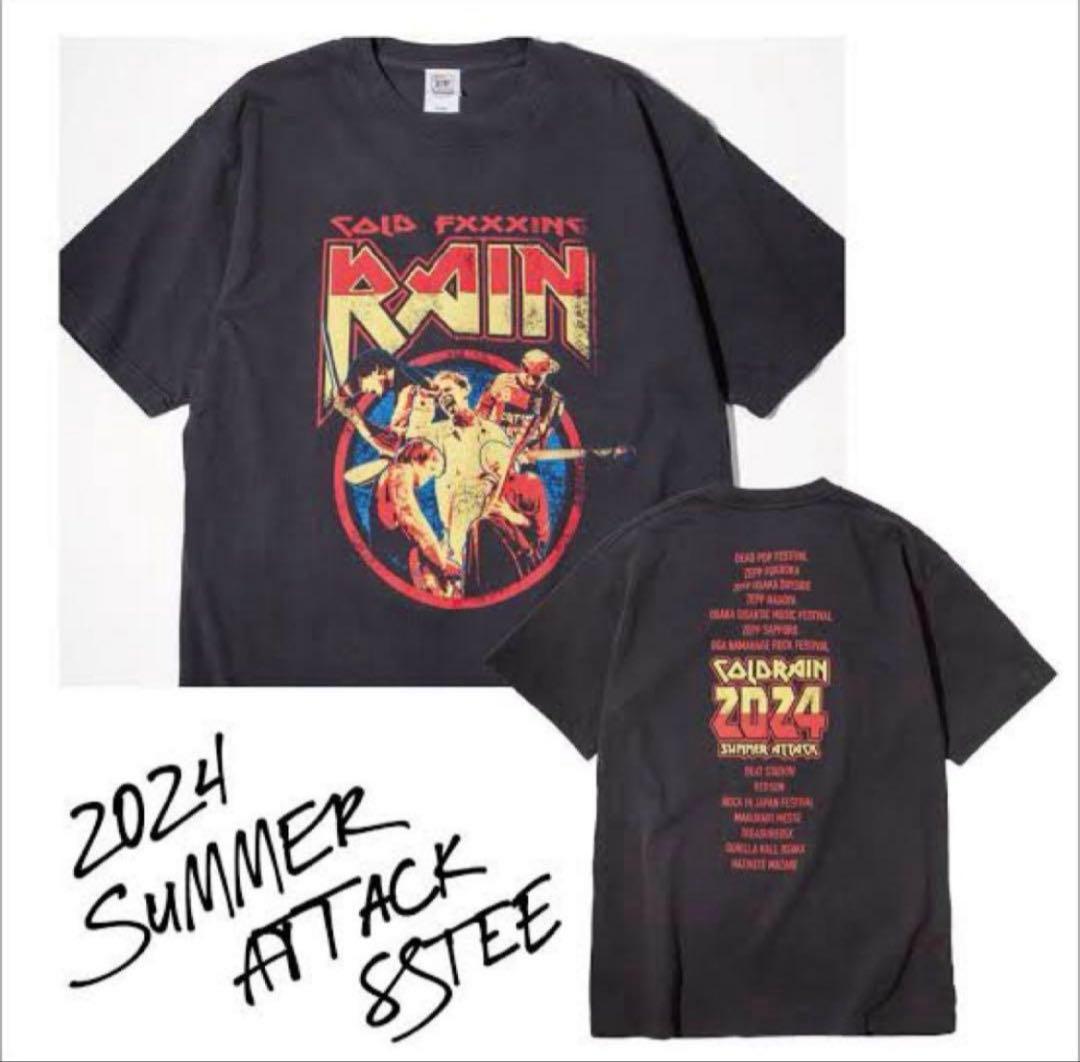 新品!!coldrain 2024 SUMMER ATTACK Tシャツ XL
