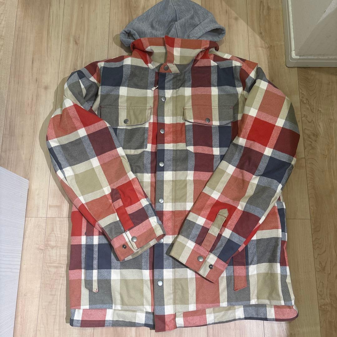 BURTON チェック柄ウェア Lサイズ