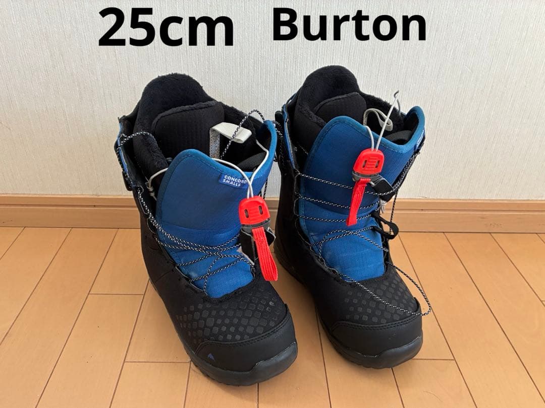 美品 スノーボードブーツ25cm バートン