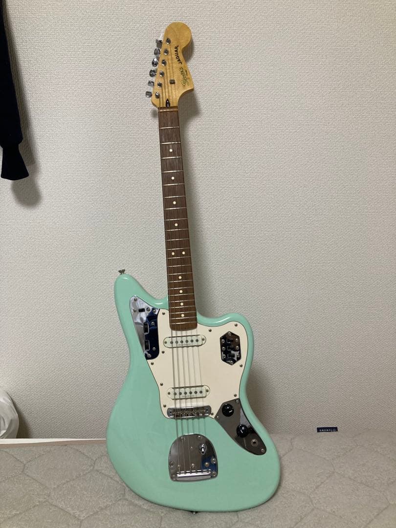 【格安】squire Jaguar エレキギター ミントグリーン