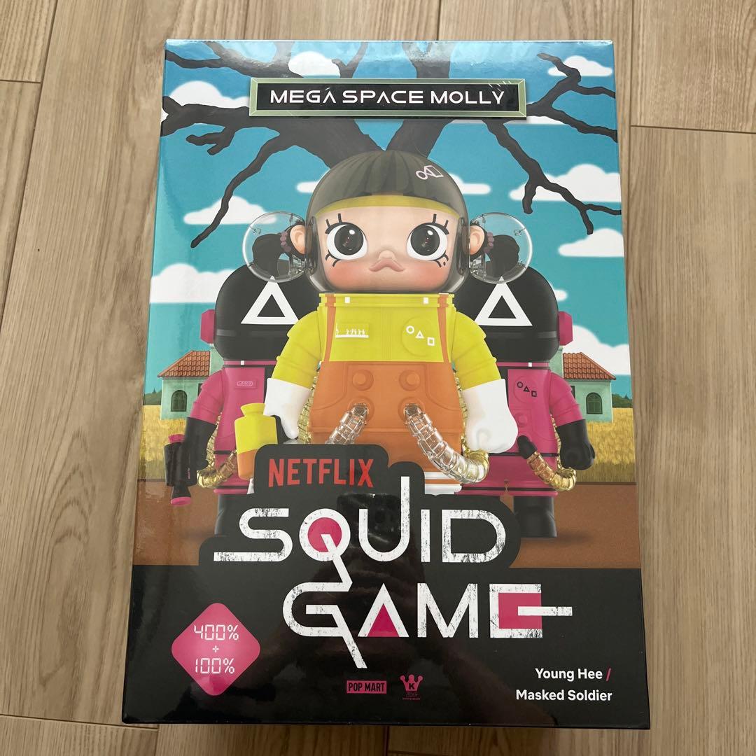 ゲームキャラクター MEGA SPACE MOLLY 400%+100% Squid Game