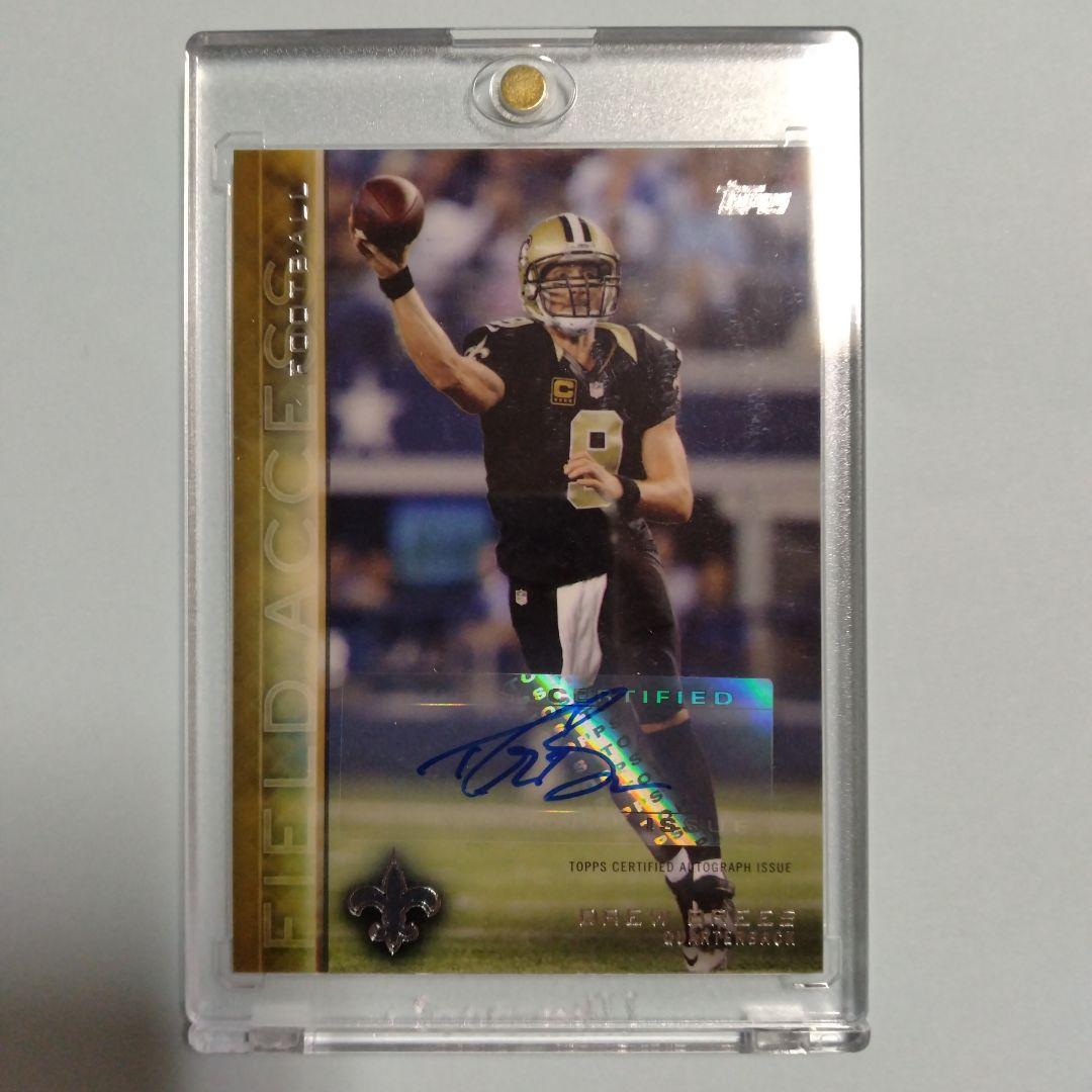 ドリュー ブリーズ　DREW BREES　直筆サインカード　AUTO　NFL