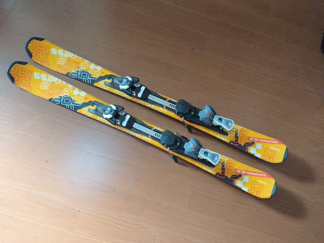 サロモン　AXESS　アクセス　120cm ミッドスキー　調整ビンディング