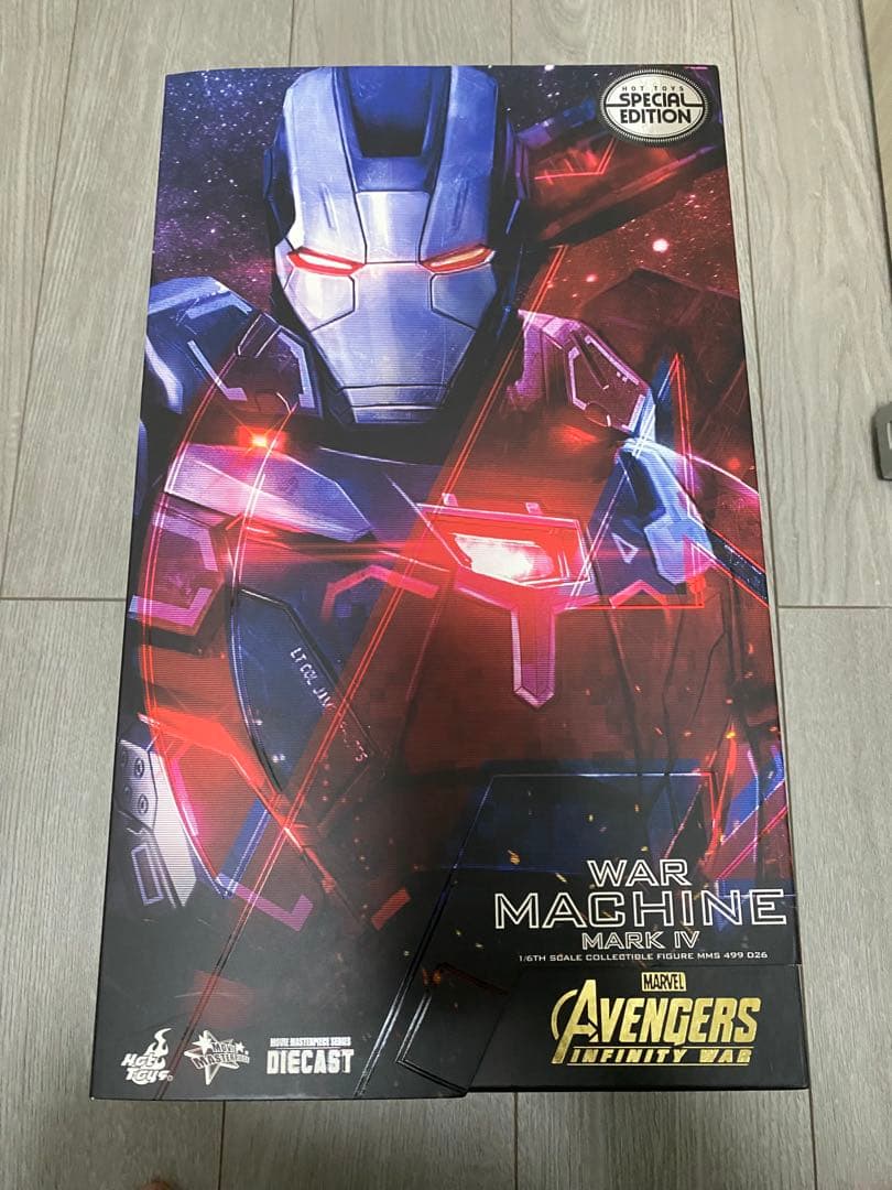 アイアンマン　ウォーマシン　マーク4 ホットトイズ　特典付き