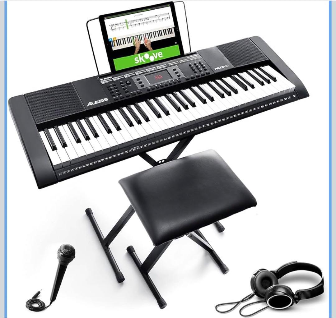 Alesis オールインワン 電子キーボード 61 Melody 61 MKII