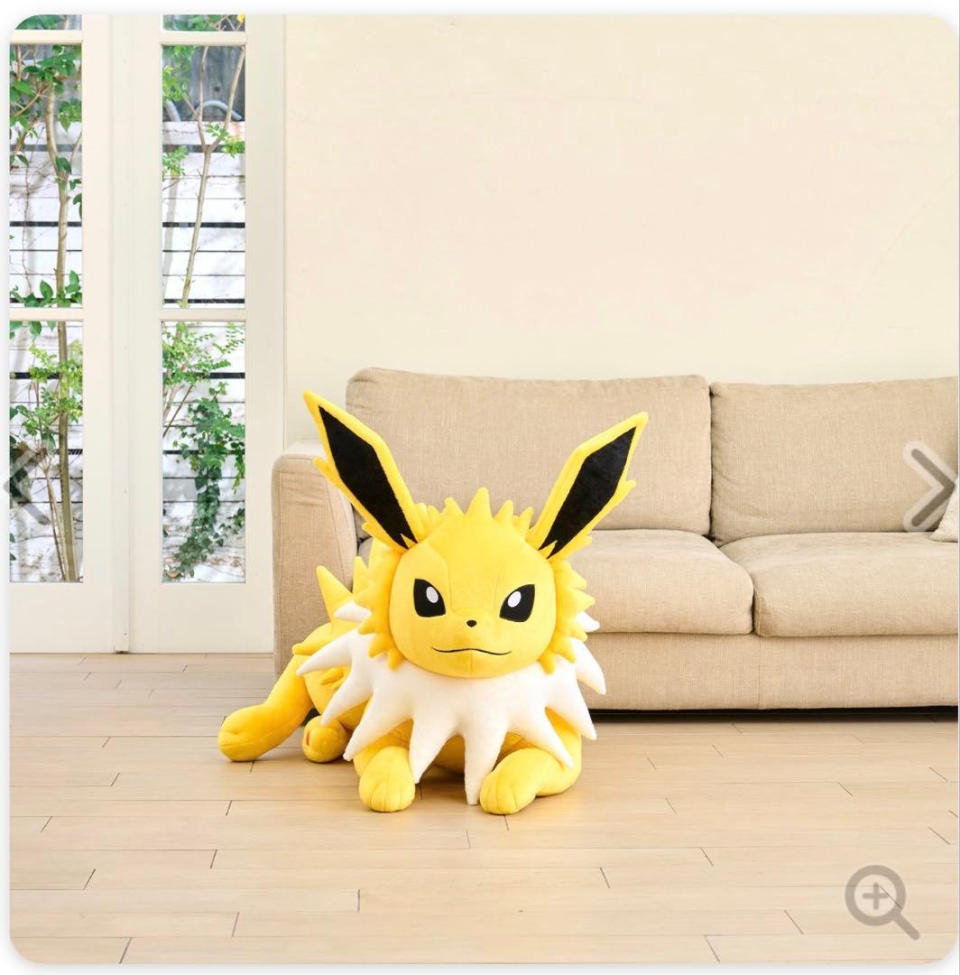 ポケモンセンター限定品 オリジナル　等身大サンダース ぬいぐるみ　新品未開封品