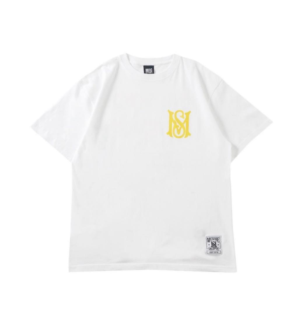 【浜崎あゆみ】MFCSTOREコラボTシャツ XLホワイト×イエロー