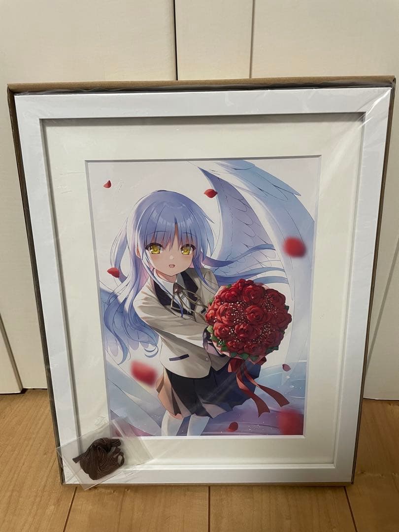 Angel Beats! キャラファイングラフ かなで/薔薇 A4