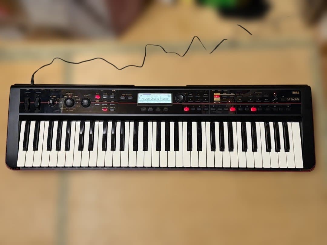 KORG KROSS 61 ワークステーション