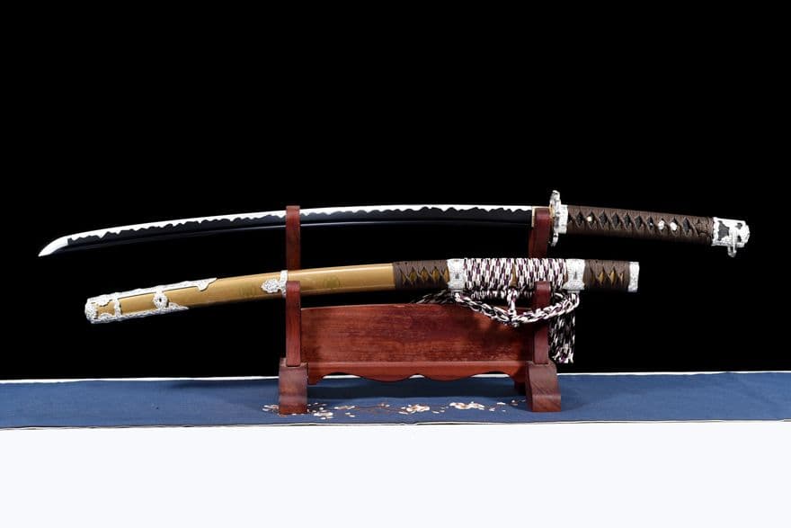 【宗秀太刀】古兵器 武具 刀装具 日本刀　模造刀 居合刀 武士道 鑑賞用 美術刀