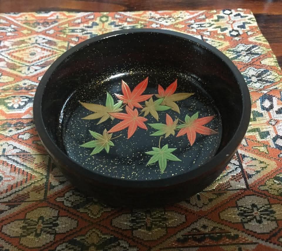 こより乾漆楓蒔絵　大棗 逸品中の逸品