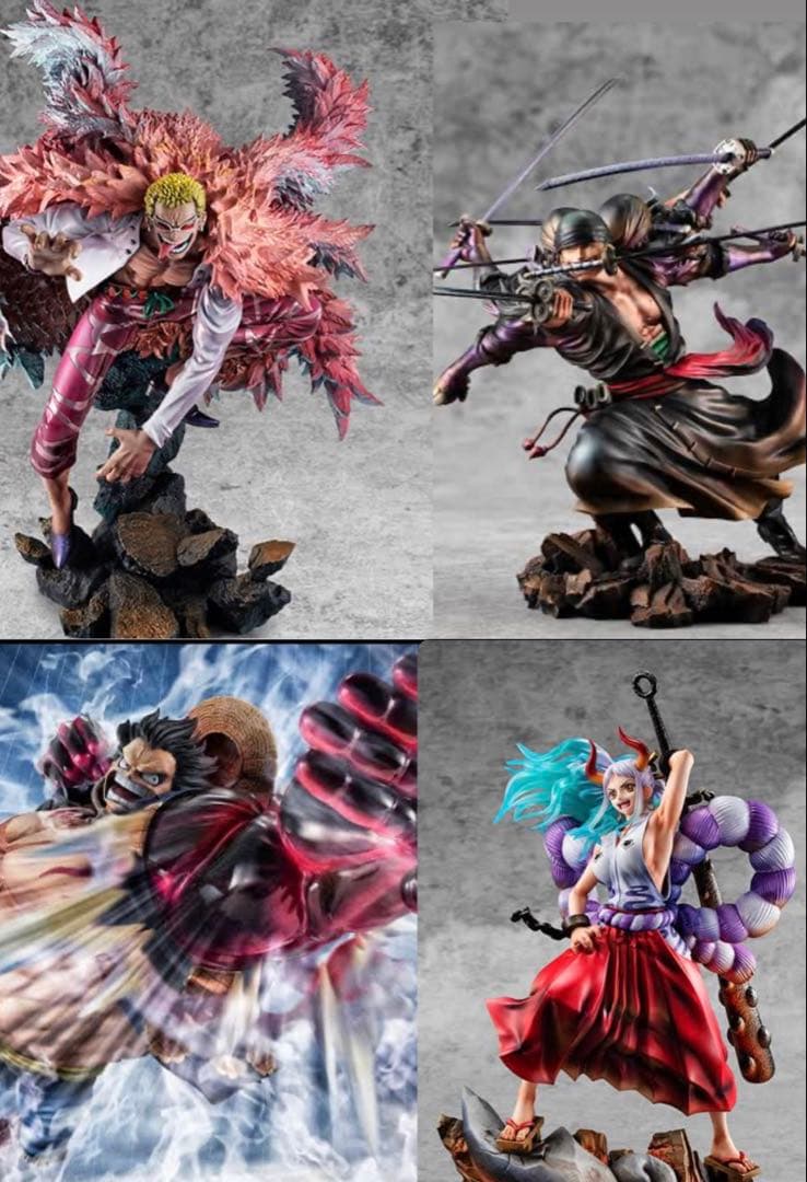 ワンピースpop muximumバウンドマン、ゾロ、ヤマト、ドフラミンゴ