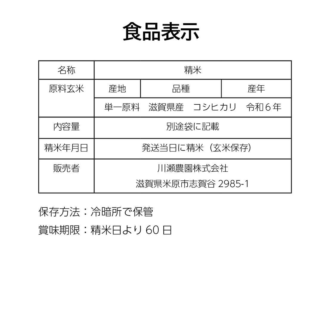 令和6年度産 コシヒカリ 30キロ 玄米 送料無料！