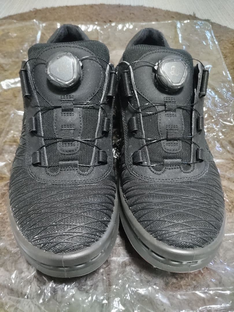 【美品】Ecco ゴルフシューズ BOAシステム ブラック