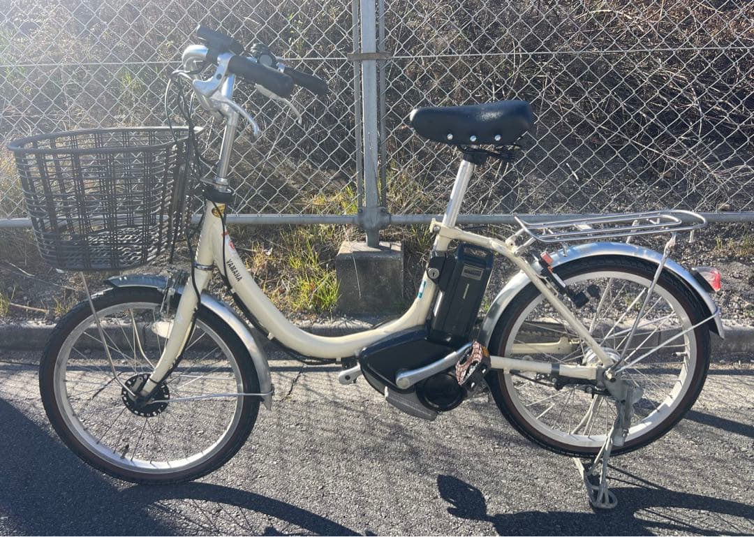 ヤマハPASシオン電動アシスト自転車20インチ程度良し良いバッテリー付き関東圏