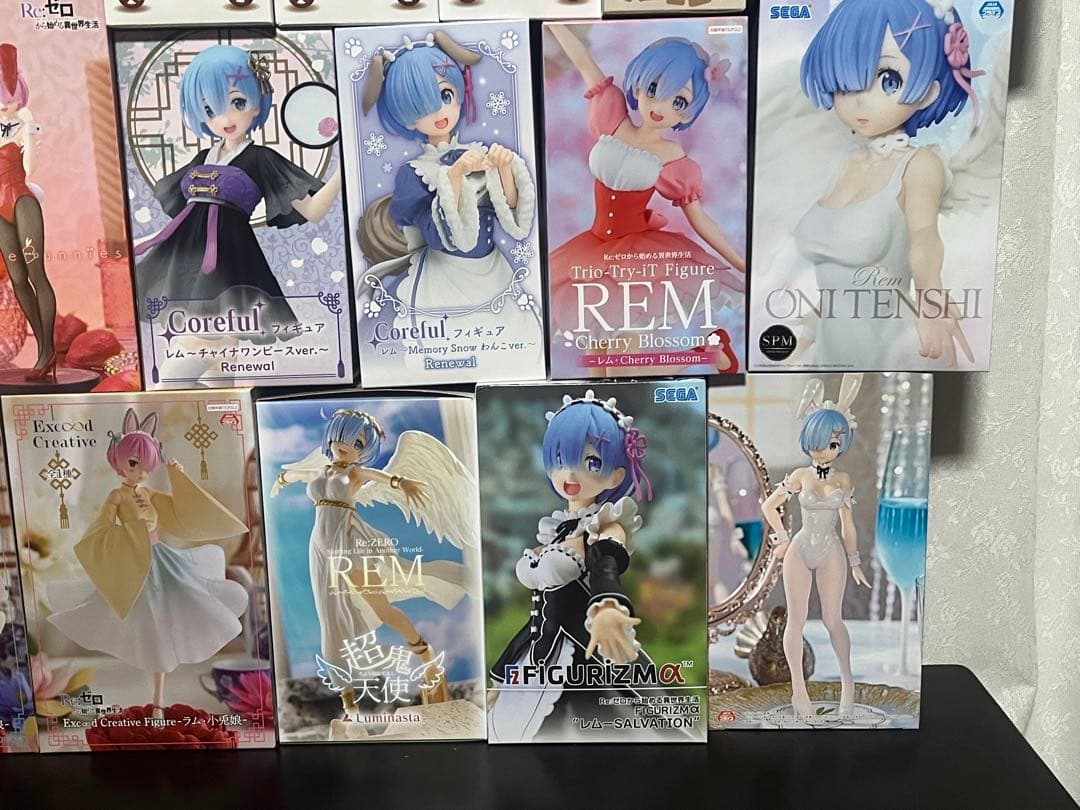 【非売品】 リゼロ レム ラム エミリア フィギュア 40種 まとめ売り