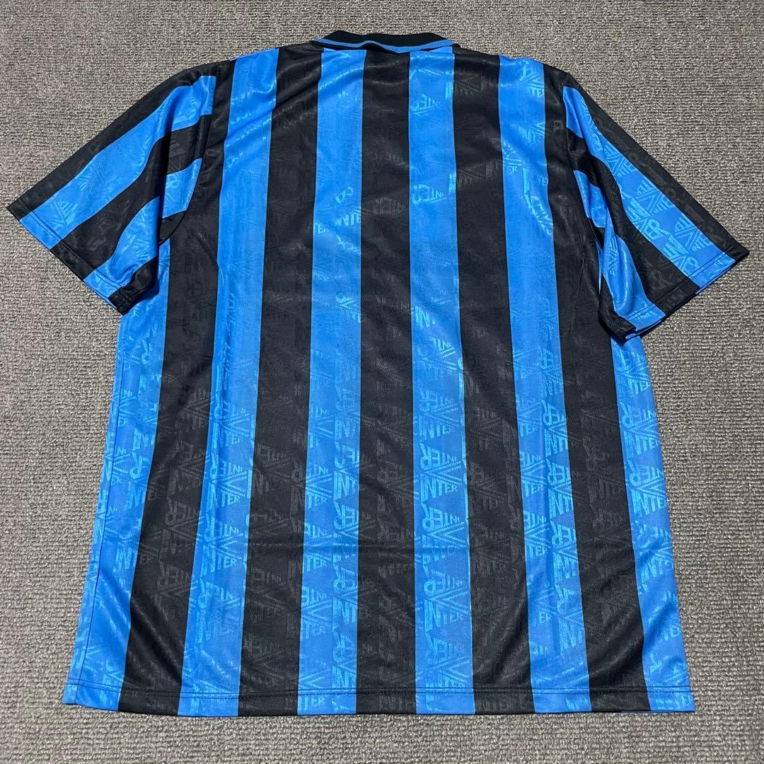 ま*ち様 90s インテル ユニフォーム UMBRO アンブロ ヴィンテージ ビ