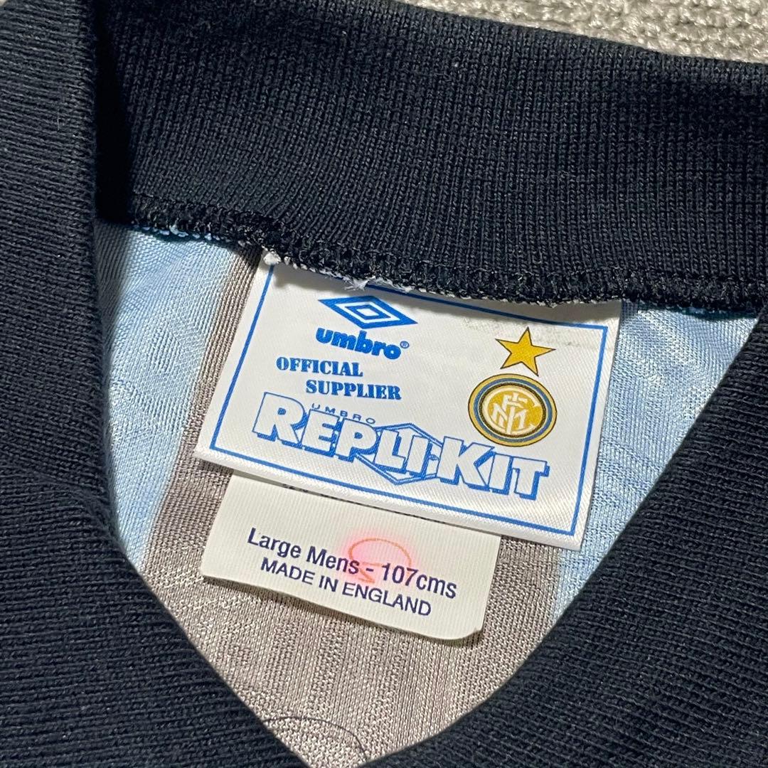 ま*ち様 90s インテル ユニフォーム UMBRO アンブロ ヴィンテージ ビ