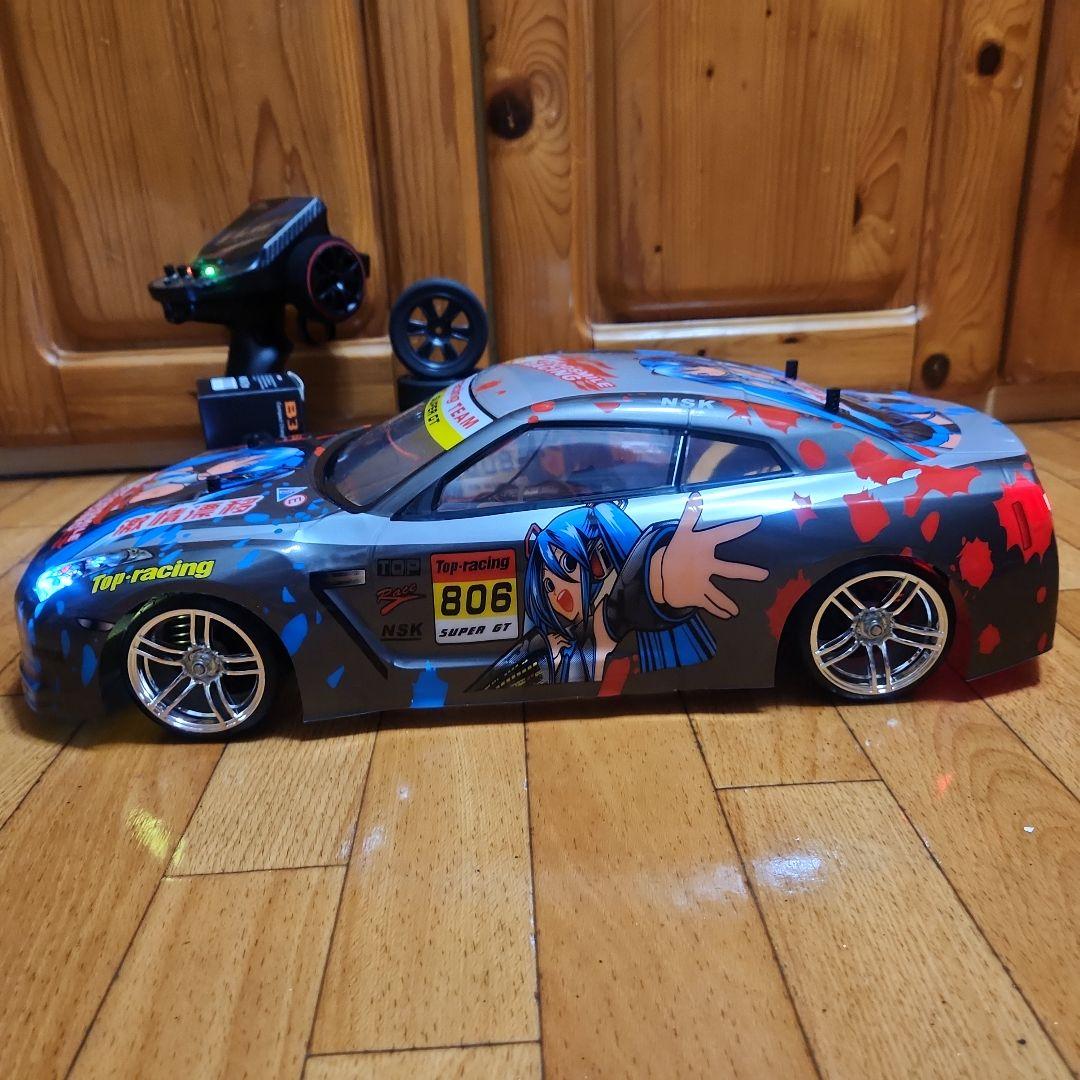 タミヤ ドリフト ラジコン フルセット　TT01 typeE 痛車　　　tt02