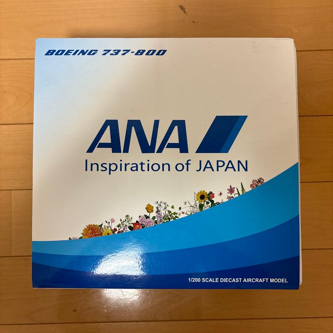 ジャンクANA Boeing 737-800 1/200 ダイキャストモデル