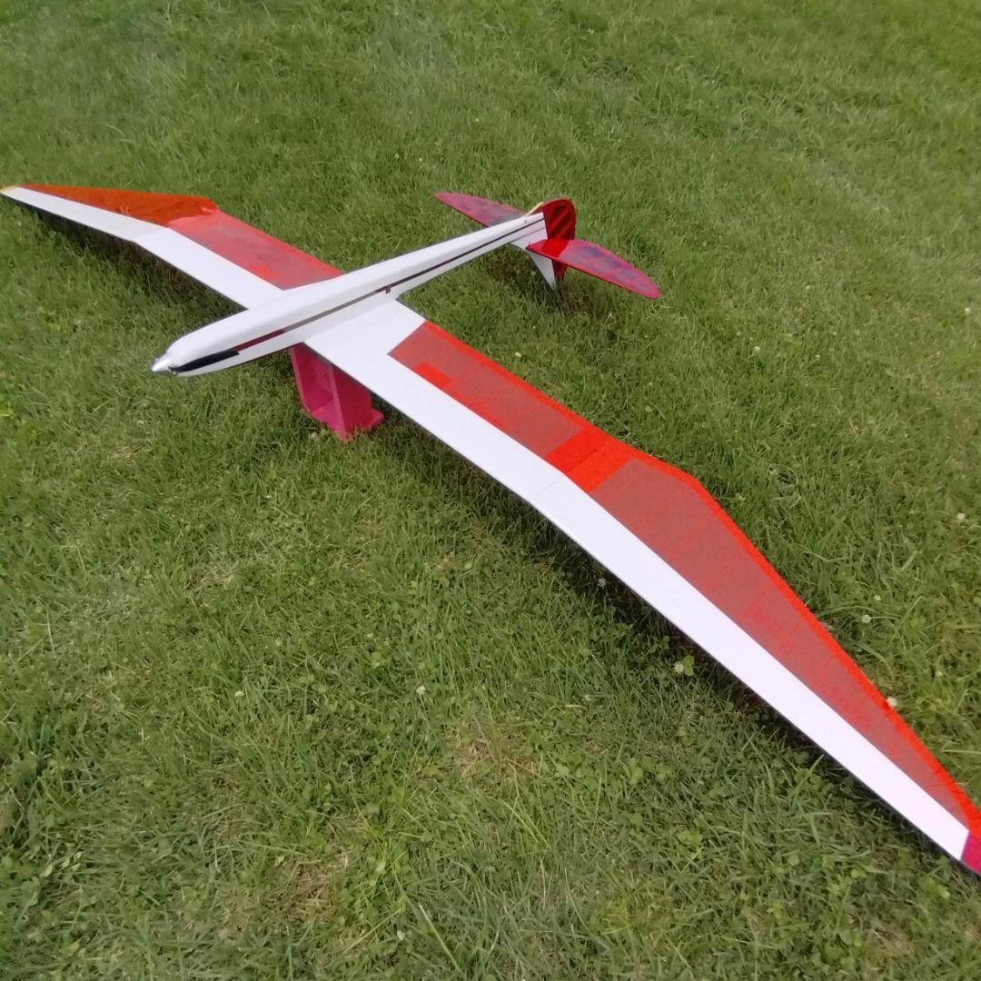 ＲＣグライダー（Bird of time 3m）自作コピー機