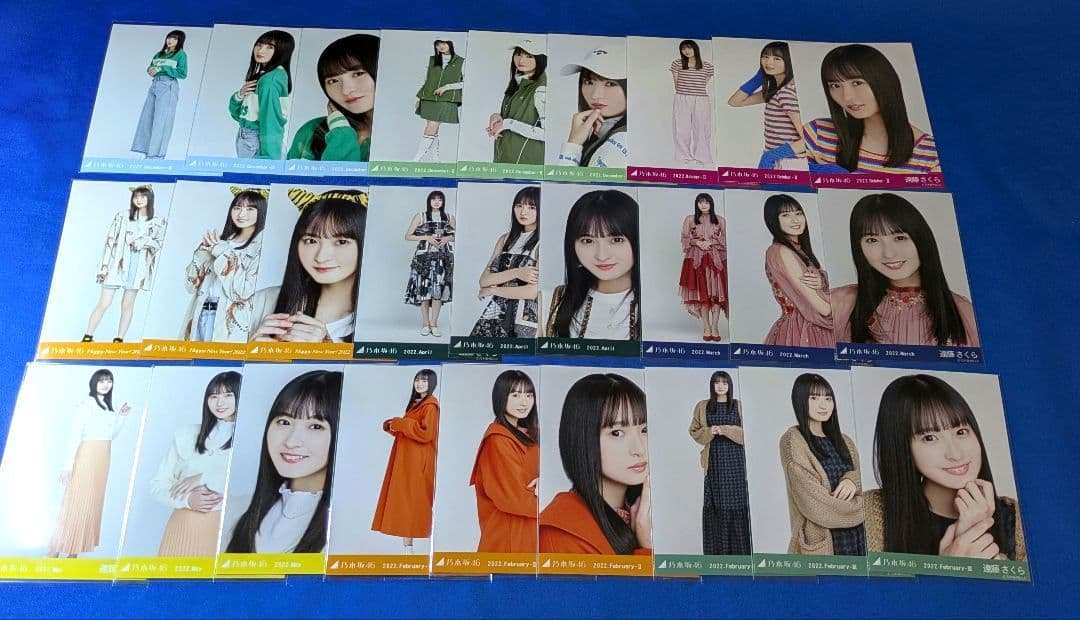 乃木坂46 遠藤さくら　生写真　６０枚