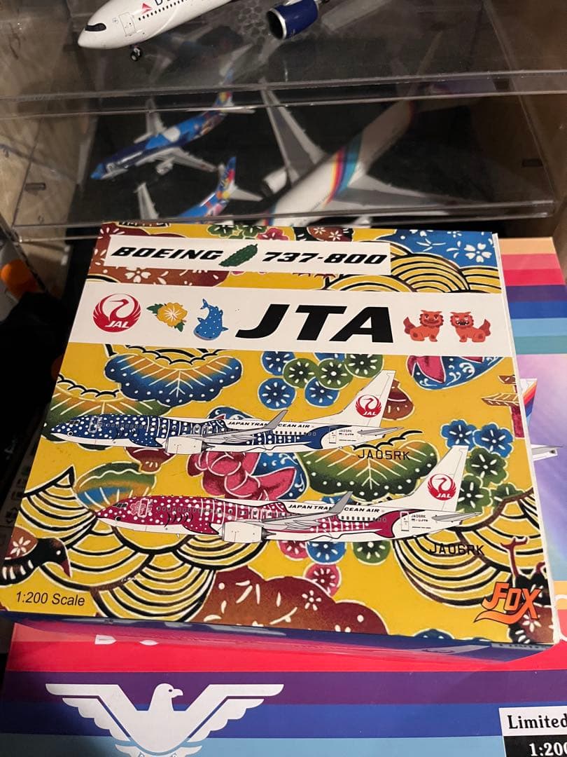 JTA ボーイング737-800 1/200 飛行機模型
