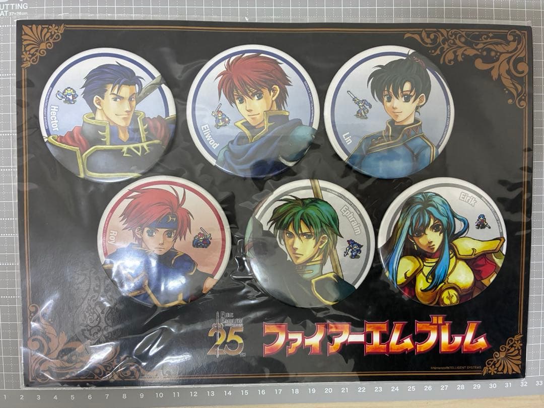 ファイアーエムブレム 缶バッジセット 新品未開封　封印の剣 烈火の剣 聖魔の光石