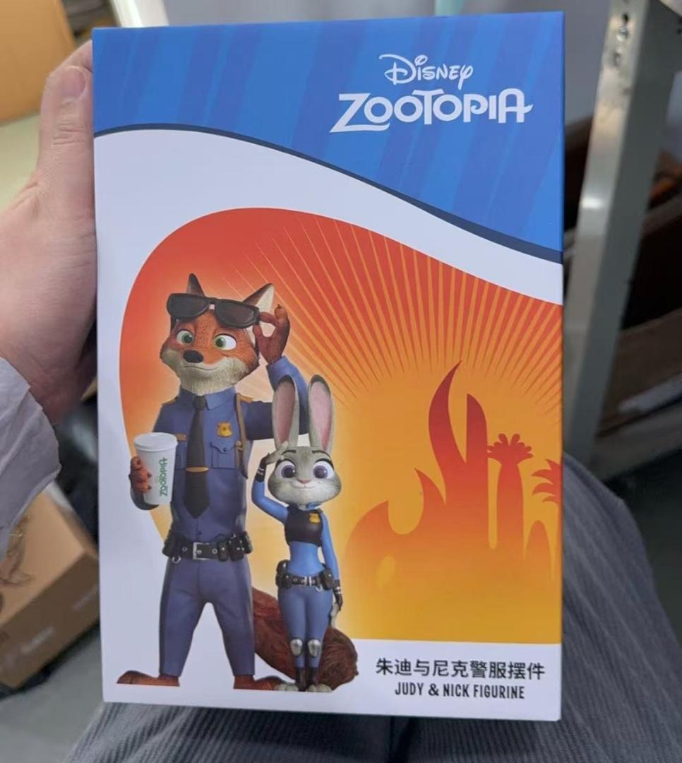 enesco Disney ズートピア ジュディ＆ニック フィギュア 海外限定