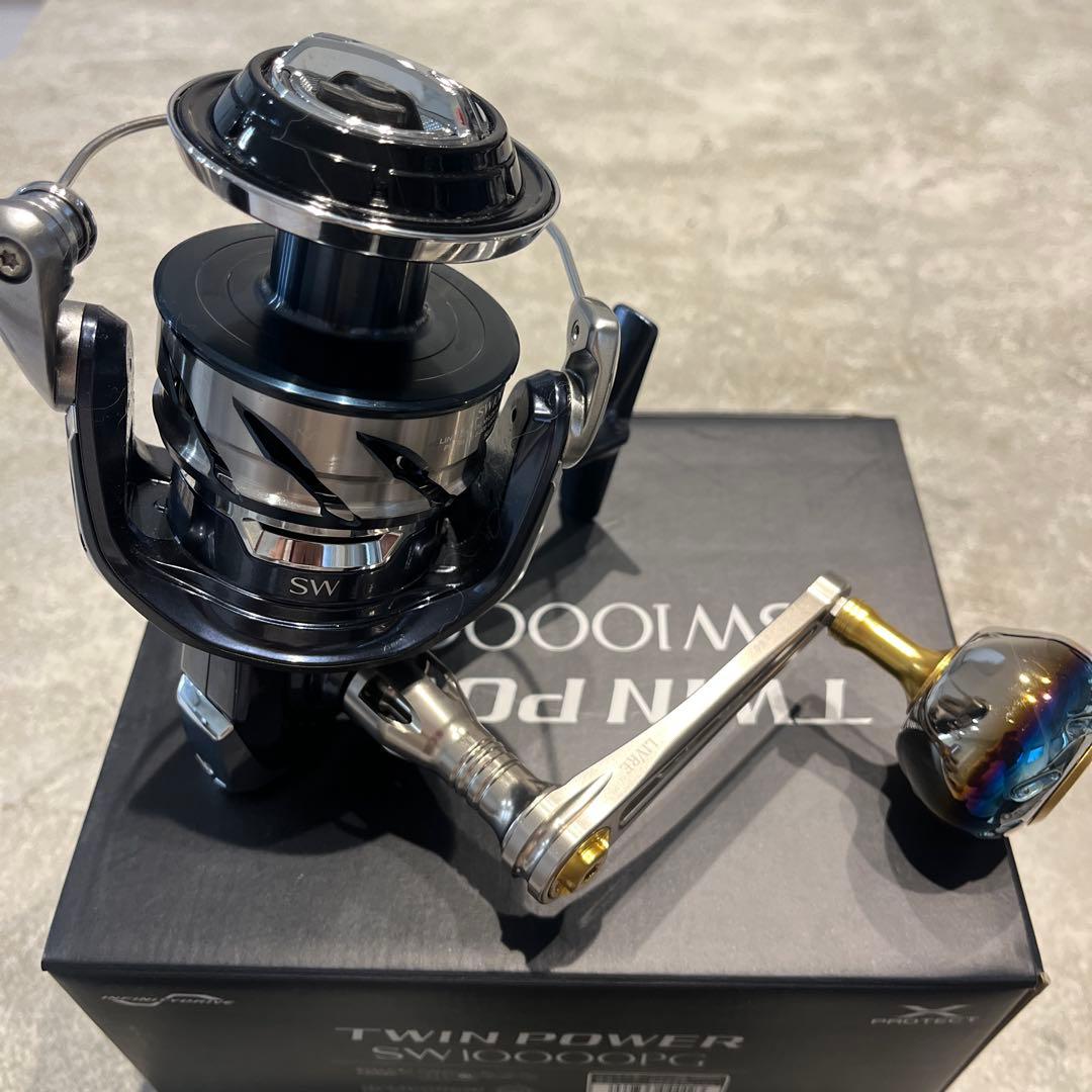 21ツインパワーSW 10000PG リブレ パワー88付 極美品 シマノ