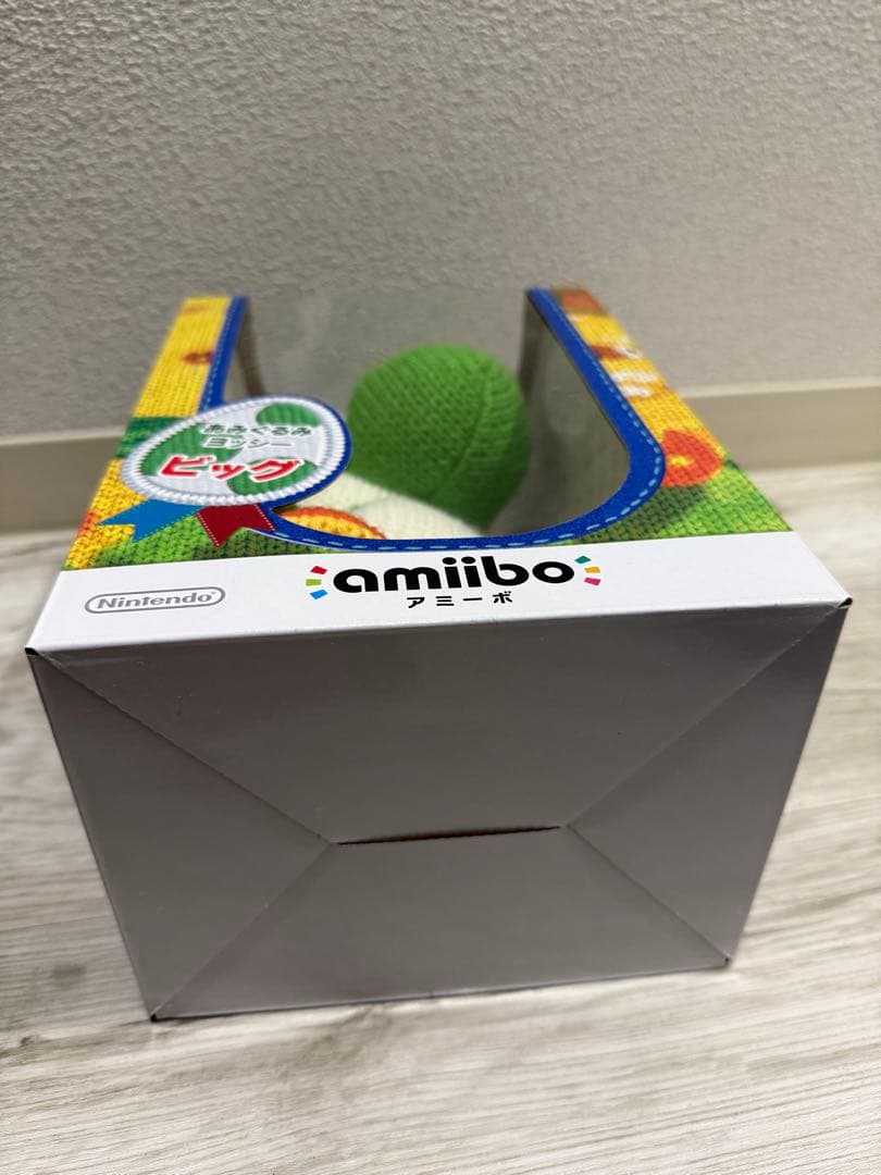 新品あみぐるみヨッシービッグ amiibo フィギュア