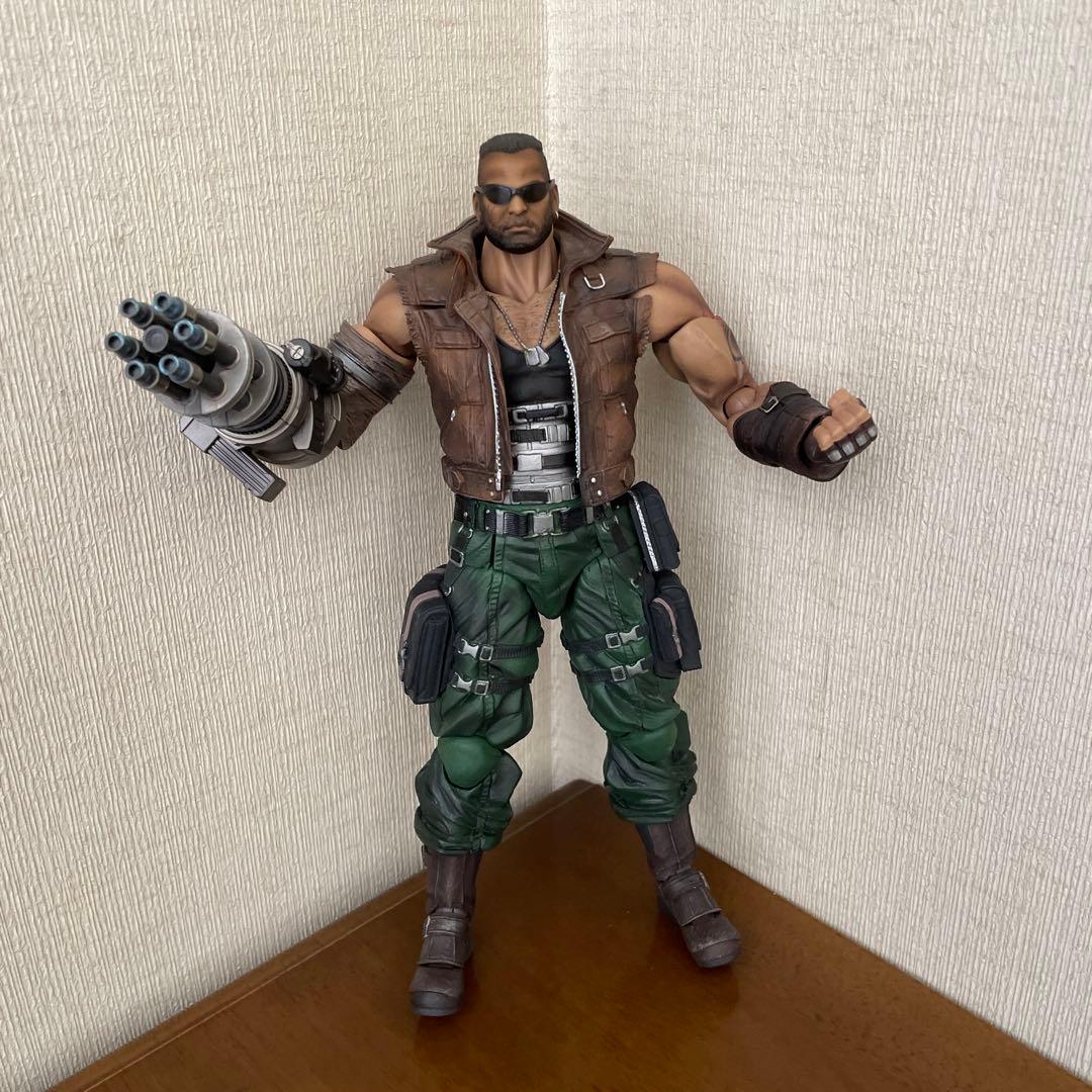FF7リメイク　バレット　フィギュア　PLAY ARTS改