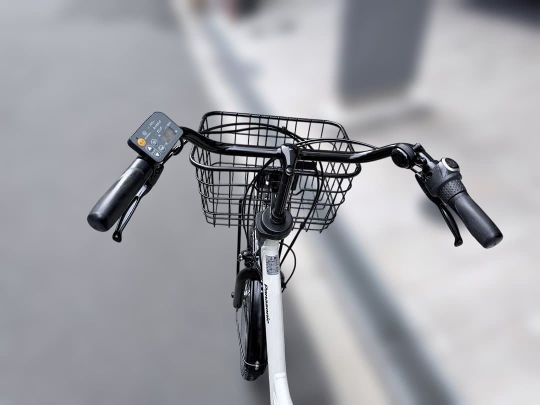 大阪府　子供乗せ　パナソニック　電動自転車　チャイルドシート付き