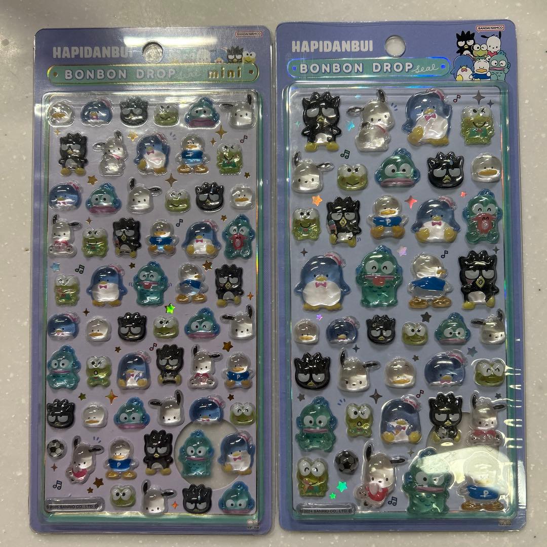 はぴだんぶいボンボンドロップシール