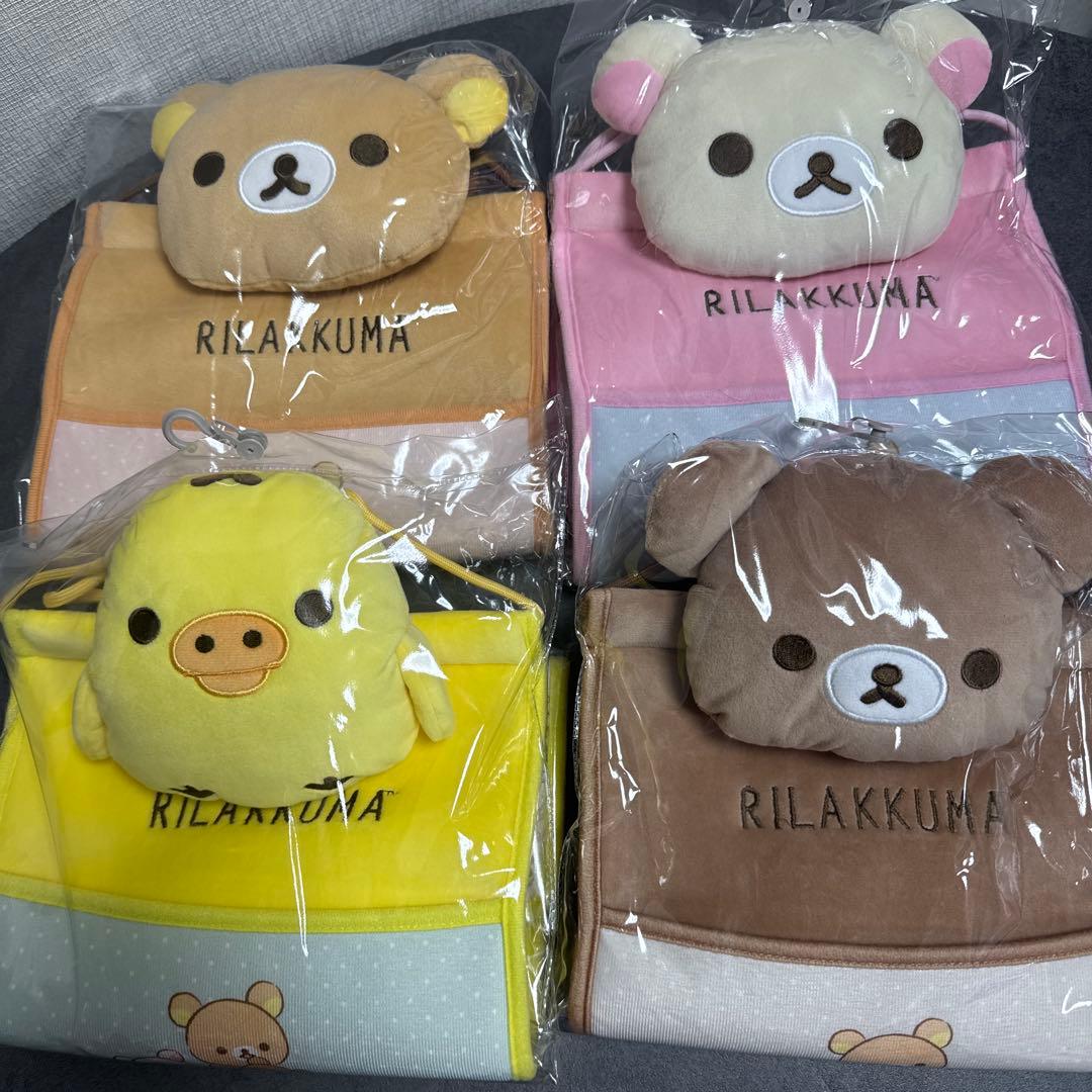 新品♡リラックマ　ウォールポケット　コリラックマ　キイロイトリ　ぬいぐるみ