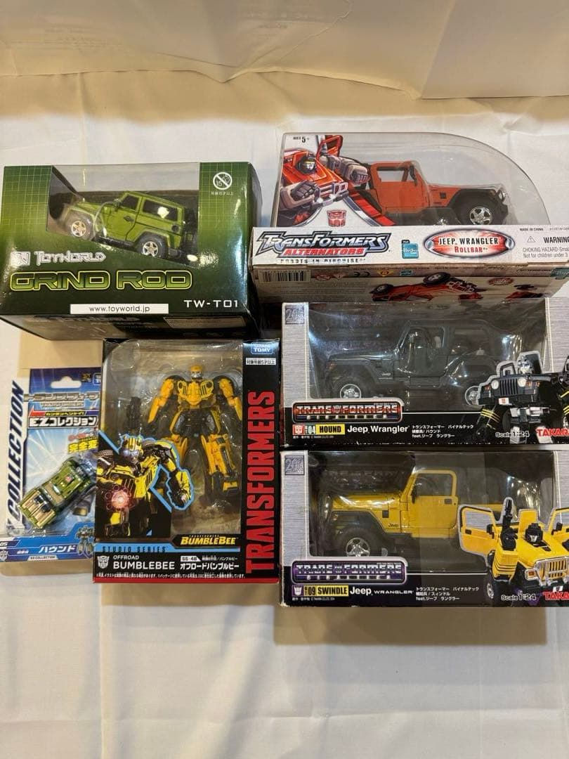 【値下】TAKARA toyworld jeep ラングラー　トランスフォーマー