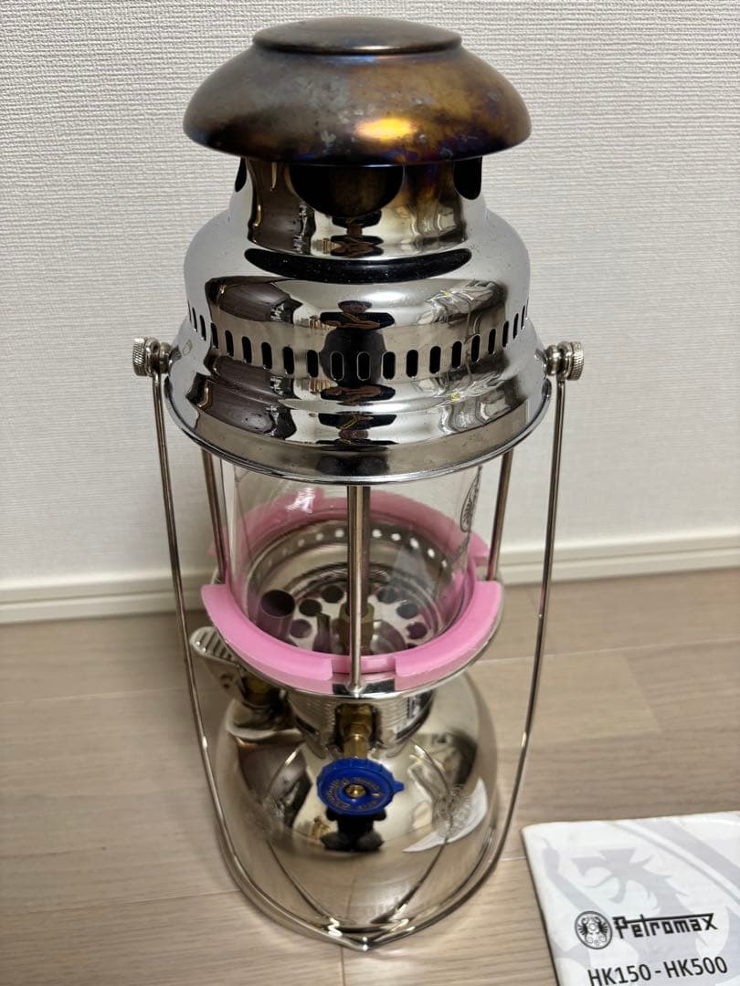 ペトロマックスHK500　灯油ランタン　カラー：ニッケル　正常機能品