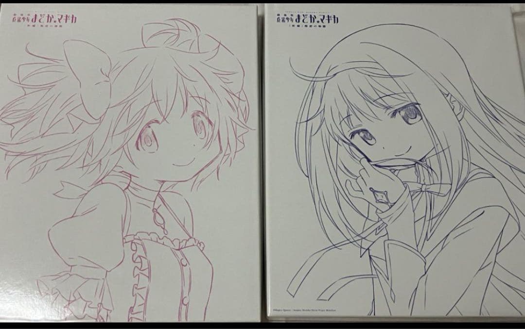 魔法少女まどか☆マギカ まどマギ 鹿目まどか 暁美ほむら キャンバスアート