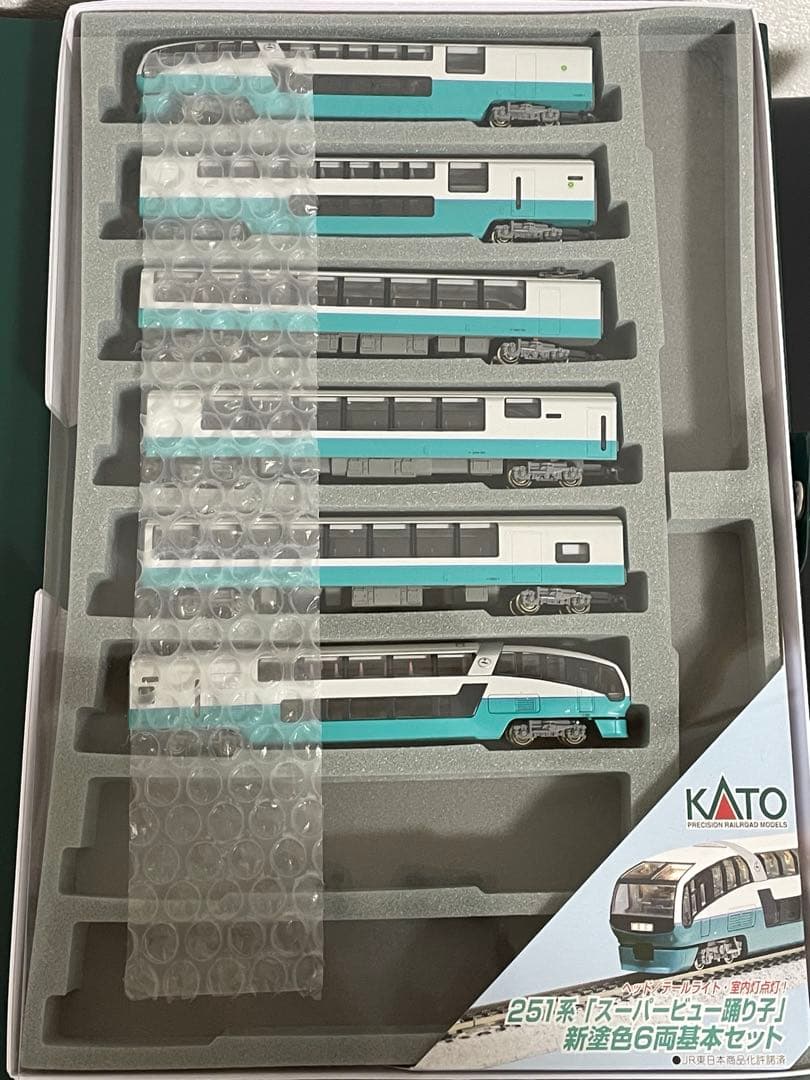 KATO 10-474 251系 スーパービュー踊り子新塗色 基本 6両セット