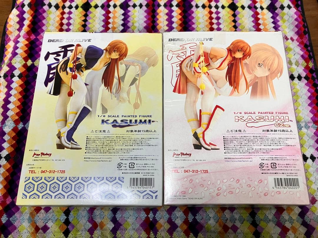 MAX FACTORY DEADorALIVE 1/6 霞 2体(色違い)セット