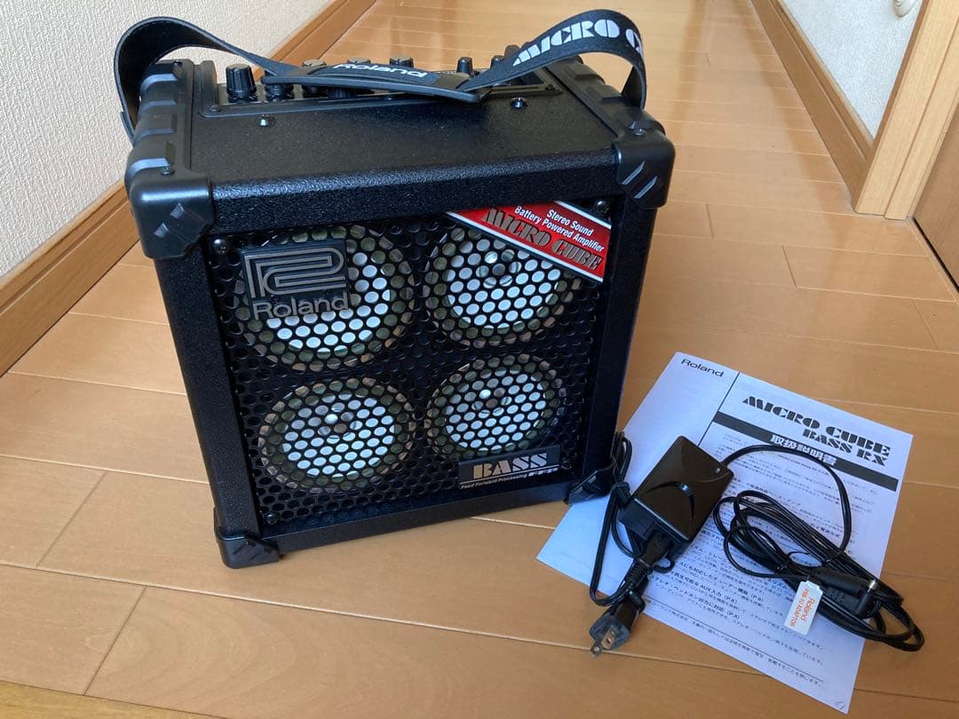 Roland MICRO CUBE BASS RX 純正ACアダプタ付 送料込み
