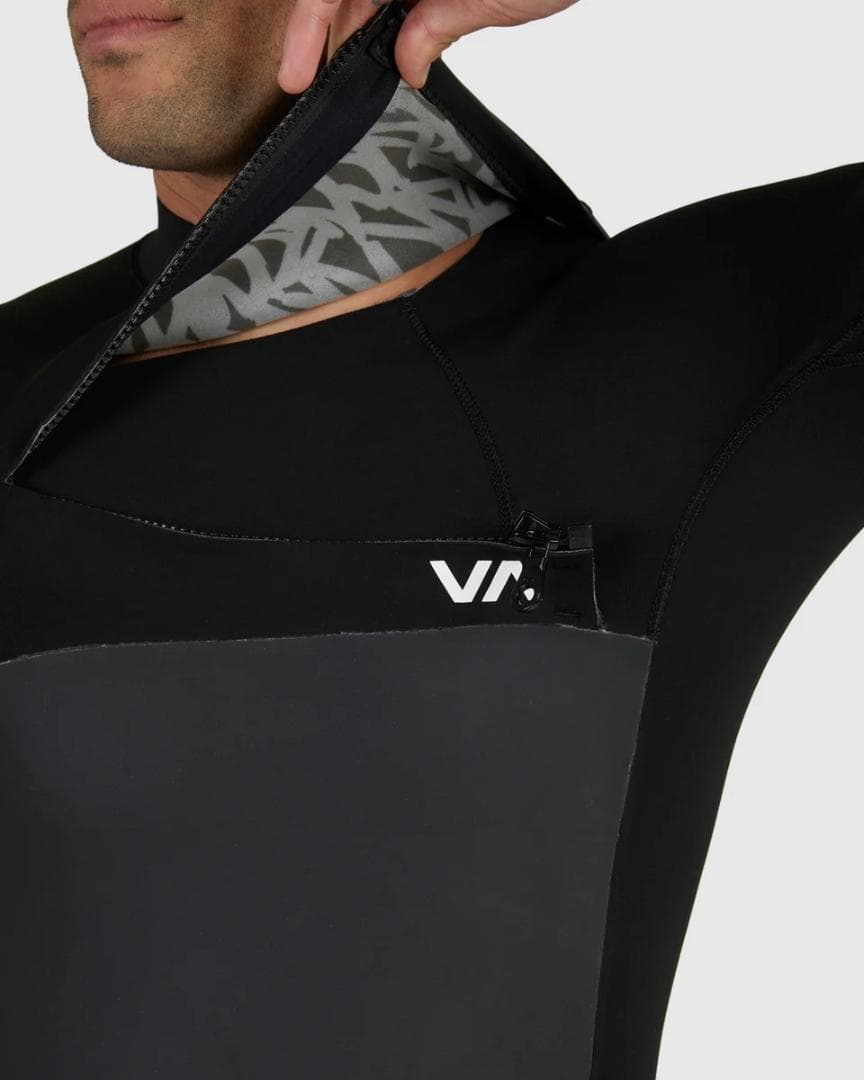 M！新品◆RVCA ウェットスーツ 3/2 BALANCE CHEST ZIP◆