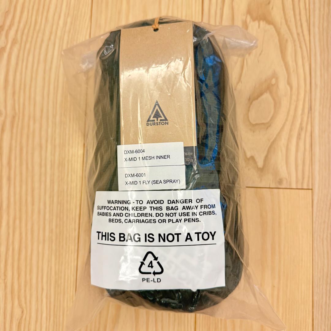 【新品】Durston X-Mid 1 ULテント 1人用 890g 2025