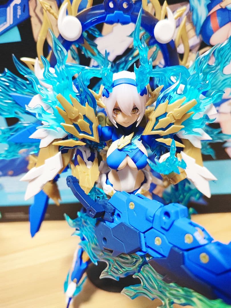 コトブキヤ メガミデバイス 皇巫 スサノヲ 蒼炎 完成品