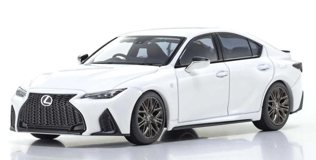京商 1/43 レクサス IS 500 F SPORT パフォーマンス ホワイト