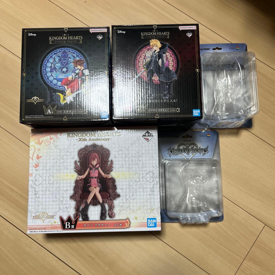 キングダムハーツ フィギュア まとめ売り　UDF ディズニー　一番くじ