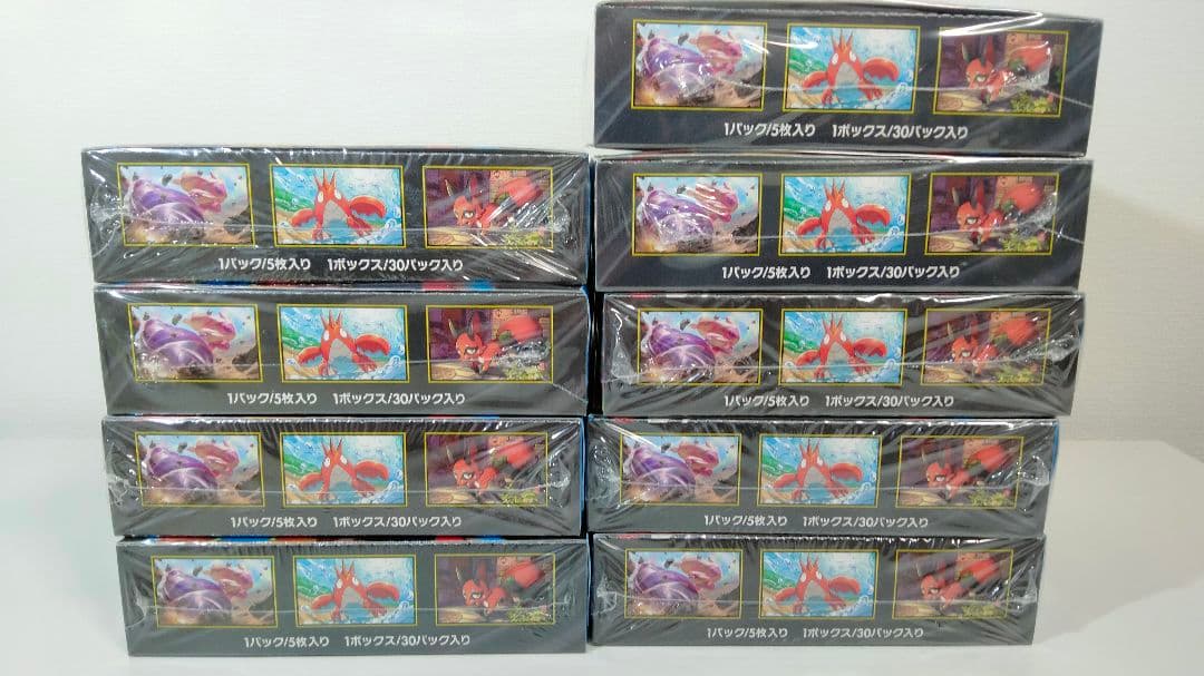 ポケモンカードBOX シュリンク付 13個