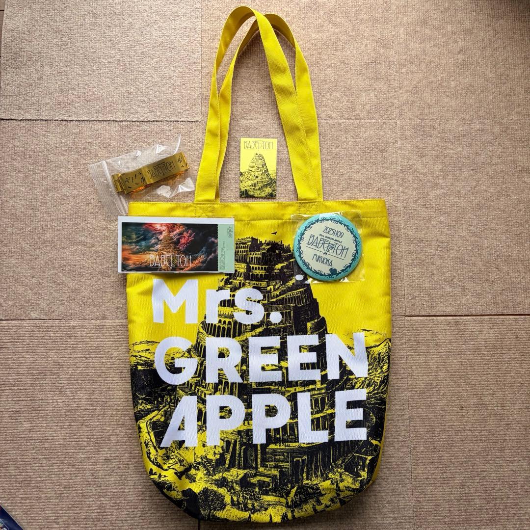 Mrs. GREEN APPLE ミセス　バベルの塔　RingoJamシート特典